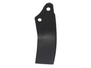 Nóż do glebogryzarki Zakrzywiony lewa 80x6mm Wysokość: 192mm. odległość pomiedzy otworami: 56mm. Otwór Ø: 14.5mm. Zastępuje Maschio Zastępuje: 02108433 S.74768