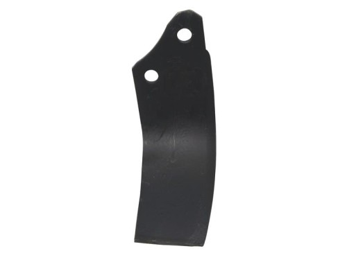 Nóż do glebogryzarki Zakrzywiony lewa 80x6mm Wysokość: 192mm. odległość pomiedzy otworami: 56mm. Otwór Ø: 14.5mm. Zastępuje Maschio Zastępuje: 02108433 S.74768 - Intertraktor
