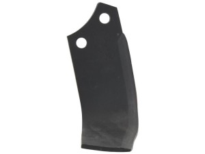 Nóż do glebogryzarki Zakrzywiony lewa 80x7mm Wysokość: 192mm. odległość pomiedzy otworami: 48mm. Otwór Ø: 14.5mm. Zastępuje Maschio S.79782
