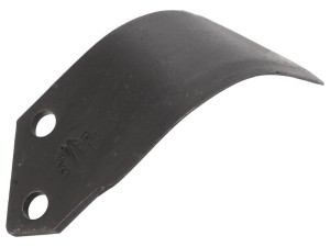 Nóż do glebogryzarki Zakrzywiony prawa strona 60x6mm Wysokość: 164mm. odległość pomiedzy otworami: 40mm. Otwór Ø: 12.5mm. Zastępuje Celli Zastępuje: 531511 S.79670