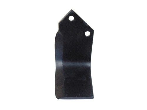 Nóż do glebogryzarki Kwadrat prawa strona 90x8mm Wysokość: 175mm. odległość pomiedzy otworami: 57mm. Otwór Ø: 13.5mm. Zastępuje Dowdeswell, Howard Zastępuje: 63605 S.77227 - Intertraktor