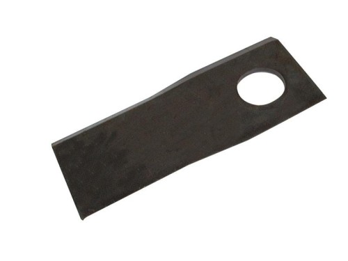 Nożyk - Obrotowe ostrze, górna krawędź ostra i równoległa - 126 x 48x4mm - Otwór Ø20.5 x 23mm - prawa - Zastępuje Kuhn, Taarup, Agram, Kverneland Zastępuje: 56110400 S.78415 - Intertraktor