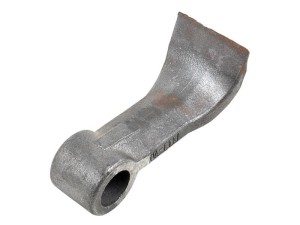 Nóż bijakowy, Szerokość górna: 37mm, Szerokość podstawy: 60mm, Otwór Ø: 26mm, Promień 125mm - Zastępuje McConnel Zastępuje: 7390276 S.59740