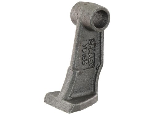 Nóż bijakowy, Szerokość górna: 40mm, Szerokość podstawy: 54mm, Otwór Ø: 21mm, Promień 115mm - Zastępuje McConnel, Berti Zastępuje: 7114312 S.78155 - Intertraktor