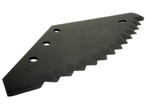 Nóż do paszowozu 526mm x 245mm x 6mm Zastępuje Abbey, Anderson, DTech, Peecon, Unifeed Zastępuje: 9805123 S.72511
