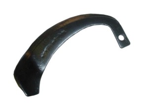Nóż do glebogryzarki Zakrzywiony prawa strona. Szerokość: 25mm, Wysokość: 220mm, Otwór Ø: 12mm. Zastępuje Yanmar Zastępuje: 19510718510 S.70554