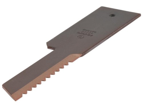 Nóż sieczkarni - Serrated, 198 x 50 x 3mm Zastępuje: 2809106 S.131009 - Intertraktor
