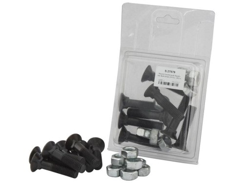 Śruba z nakrętką - M12 x 55mm, Wytrzymałość na rozciąganie 8.8 (8 szt agropak) S.27579 - Intertraktor