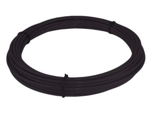 Nylonowe węże ciśnieniowe 6mm x 15m Czarny S.12877