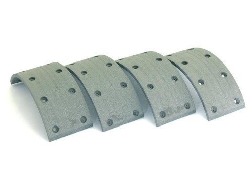 Zestaw okładzin tarczy hamulcowej, Długość: 187mm. S.58601 - Intertraktor