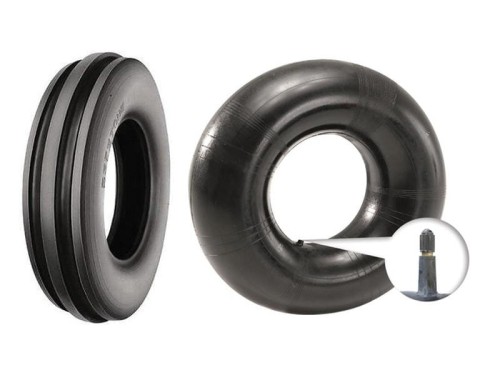 Opona i dętka, 3.50 - 6, 4PR, TR13 Zawór prosty S.137612 - Intertraktor
