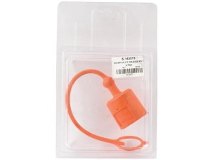 Faster Zaślepka pomarańczowy PVC Pasuje do 3/8'' Female Flat Face Coupling TMF38 (agropak 1szt.) S.143073