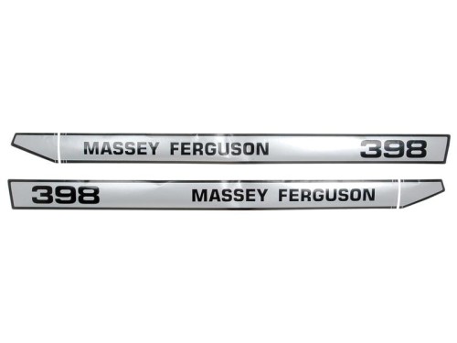 Zestaw naklejek - Massey Ferguson 398 S.42471 - Intertraktor