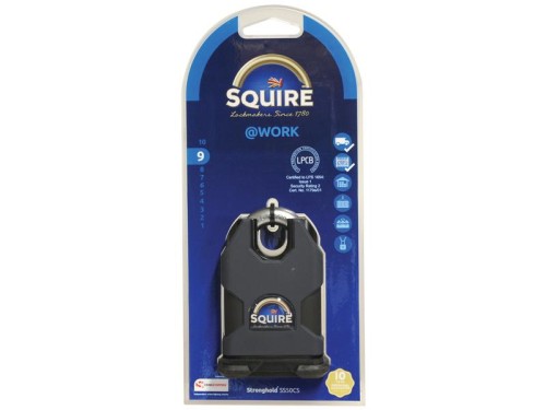 Squire Stronghold Padlock - Key Alike - Hardened Stal, Szerokość: 50mm (Stopień bezpieczeństwa: 9) S.164749 - Intertraktor