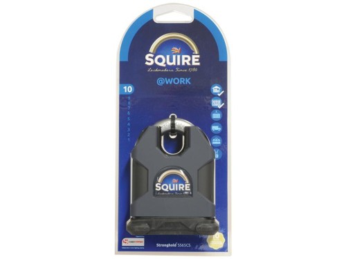 Squire Stronghold Padlock - Key Alike - Hardened Stal, Szerokość: 65mm (Stopień bezpieczeństwa: 10) S.164744 - Intertraktor