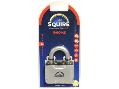 Squire VULCAN P4 50KA Vulcan Kłódka, Szerokość: 55mm (Stopień bezpieczeństwa: 6) S.164752 - Intertraktor