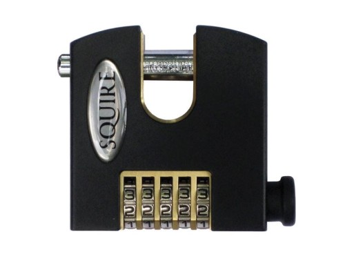 Squire Recodable Stronghold Padlock - mosiądz, Szerokość: 75mm (Stopień bezpieczeństwa: 7) S.28867 - Intertraktor