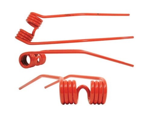 Palec sprężysty - lewa - Długość:374mm, Szerokość:101mm, Ø9mm - Zastępuje Deutz-Fahr Zastępuje: 06229776 S.78074 - Intertraktor