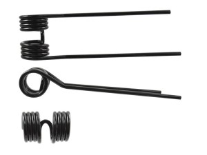 Palec sprężysty - lewa - Długość:387mm, Szerokość:110mm, Ø9.5mm - Zastępuje Kuhn, John Deere, New Holland Zastępuje: 58740600 S.78951