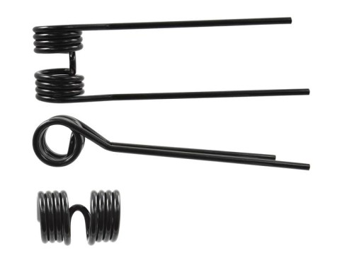 Palec sprężysty - lewa - Długość:387mm, Szerokość:110mm, Ø9.5mm - Zastępuje Kuhn, John Deere, New Holland Zastępuje: 58740600 S.78951 - Intertraktor