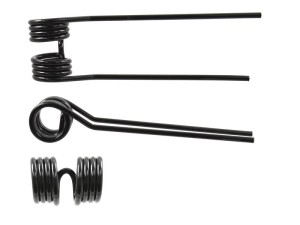Palec sprężysty - prawa - Długość:387mm, Szerokość:110mm, Ø9.5mm - Zastępuje Kuhn, John Deere, New Holland Zastępuje: 58740700 S.78952