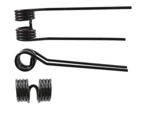 Palec sprężysty - prawa - Długość:387mm, Szerokość:110mm, Ø9.5mm - Zastępuje Kuhn, John Deere, New Holland Zastępuje: 58740700 S.78952 - Intertraktor
