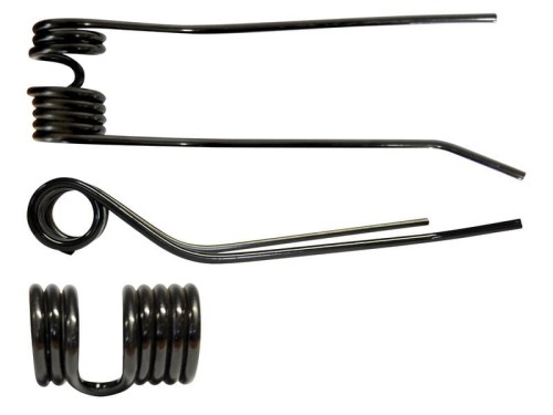 Palec sprężysty - lewa - Długość:401mm, Szerokość:102mm, Ø9mm - Zastępuje Deutz-Fahr Zastępuje: 06580647 S.78070 - Intertraktor