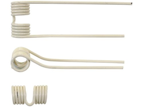 Palec sprężysty - prawa - Długość:400mm, Szerokość:105mm, Ø9.5mm - Zastępuje Pottinger Zastępuje: 436149 S.106329 - Intertraktor