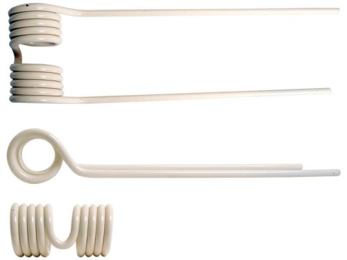 Palec sprężysty - prawa - Długość:410mm, Szerokość:115mm, Ø9mm - Zastępuje PZ, Vicon Zastępuje: PZ340 S.38427 - Intertraktor