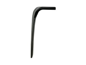Ząb Brony Aktywnej 80x15x290mm lewa. odległość pomiedzy otworami: 40mm. Otwór Ø 15mm. ZastępujeRabewerk. Zastępuje: 84091202 S.77307