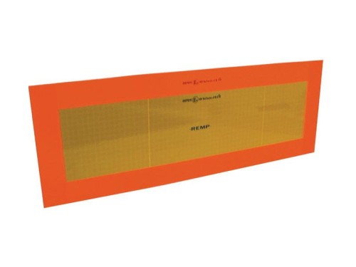 Panel odblaskowy, 565mm x 200mm S.18049 - Intertraktor