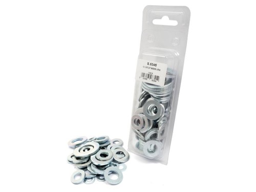 Płaskie, Średn. Wewn.: 1/4 - 3/4'' (DIN or Standard No. DIN 125A) 136 szt agropak S.6345 - Intertraktor