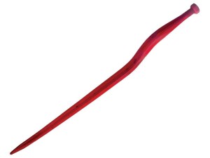 Ząb ładowacza - Łukowaty 880mm, Wielkość gwintu: M22 x 1.50 (H - fluted) Zastępuje: 307025 S.77043