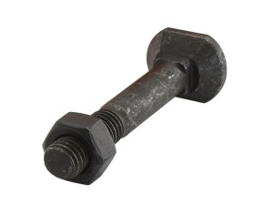 Prostokątny wkręt z łbem sześciokątnym i nakrętką - M12 x 90mm, Wytrzymałość na rozciąganie 12.9 (5 szt agropak) S.21477