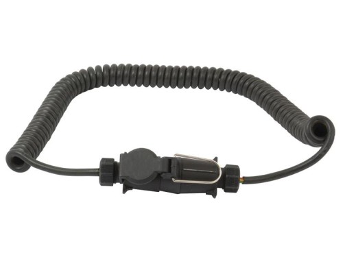 Spiralne przedłużenie kabla 3.5M, 7 / 7 Pin, Męska/zeńska S.26473 - Intertraktor