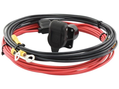 Kabel zasilający dodatkowego wyposażenia 5M, 3 Sworzeń, Żeńska/żeńska S.23581 - Intertraktor