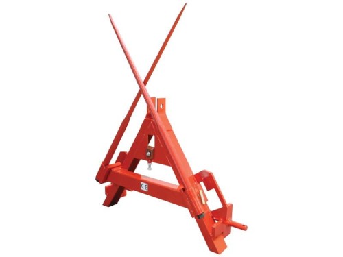 Rama załadowcza do bel - Zęby 2 x M22 x 1100 mm (marki SHW) S.110176 - Intertraktor