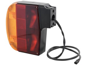 Lampa tylna 12/24V, prawa Zastępuje: 47129205 S.151535