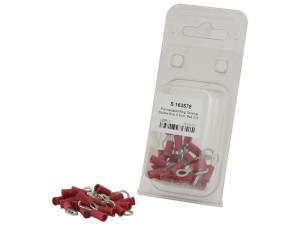 Końcówka na Kabel, Double Grip, 5.3mm, Czerwony (0.5 - 1.5mm) (agropak 25 szt) S.163578