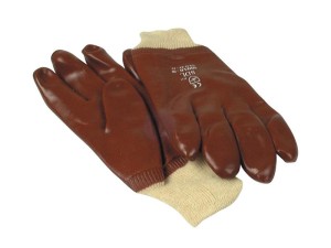 Rękawice PVC Czerwony - 9/L S.54243