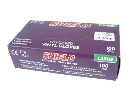 Disposable Vinyl Gloves - 9/L (Ilość w opakowaniu: 100) S.52980 - Intertraktor