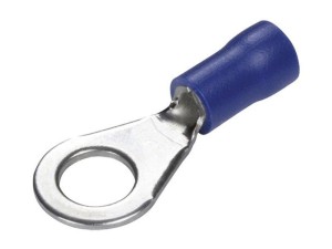 Końcówka na Kabel, Double Grip, 6.4mm, Niebieska (1.5 - 2.5mm) S.163564