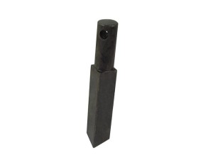 Nóż do glebogryzarki Prosta - 25x25mm Wysokość: odległość pomiedzy otworami: Otwór Ø: 10mm. Zastępuje Howard Zastępuje: E23374 S.78670