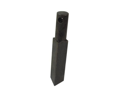 Nóż do glebogryzarki Prosta - 25x25mm Wysokość: odległość pomiedzy otworami: Otwór Ø: 10mm. Zastępuje Howard Zastępuje: E23374 S.78670 - Intertraktor