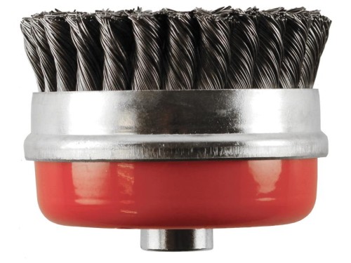 Twist Knot Cup Wire Brush 95mm S.25365 - Intertraktor