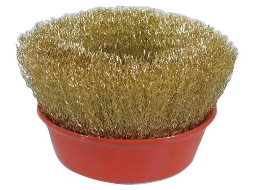 Crimp Cup Wire Brush 100mm S.25363 - Intertraktor