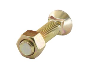 Śruba z nakrętką - 1/2'' x 70mm, Wytrzymałość na rozciąganie 8.8 (25 szt Kartonik) S.78727