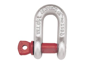 Szekla „omega” G210 - Bezpieczne obciążenie robocze: 9 1/2T, Rozmiar: 1 1/8'' (1szt.) S.164964