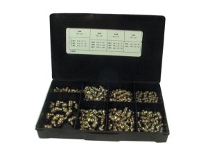 Smarowniczka - M6, M8, M10 zacisk (Agropak 180 szt) S.2847