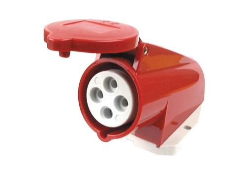 3-fazowe elektryczne gniazdko ścienne, 16 Ampery S.53677 - Intertraktor